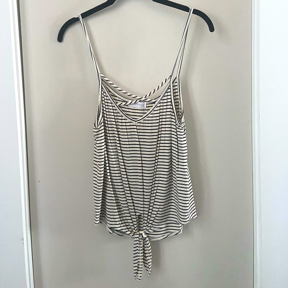 Full Tilt Striped Tank